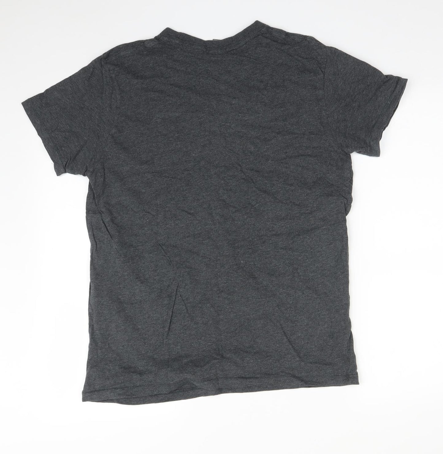 Abercrombie & Fitch Mens Grey    T-Shirt Size L