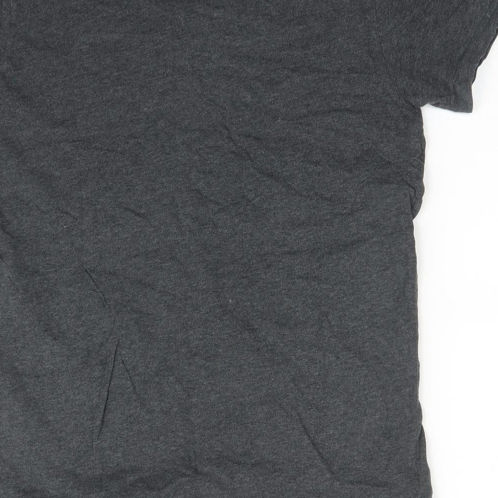Abercrombie & Fitch Mens Grey    T-Shirt Size L