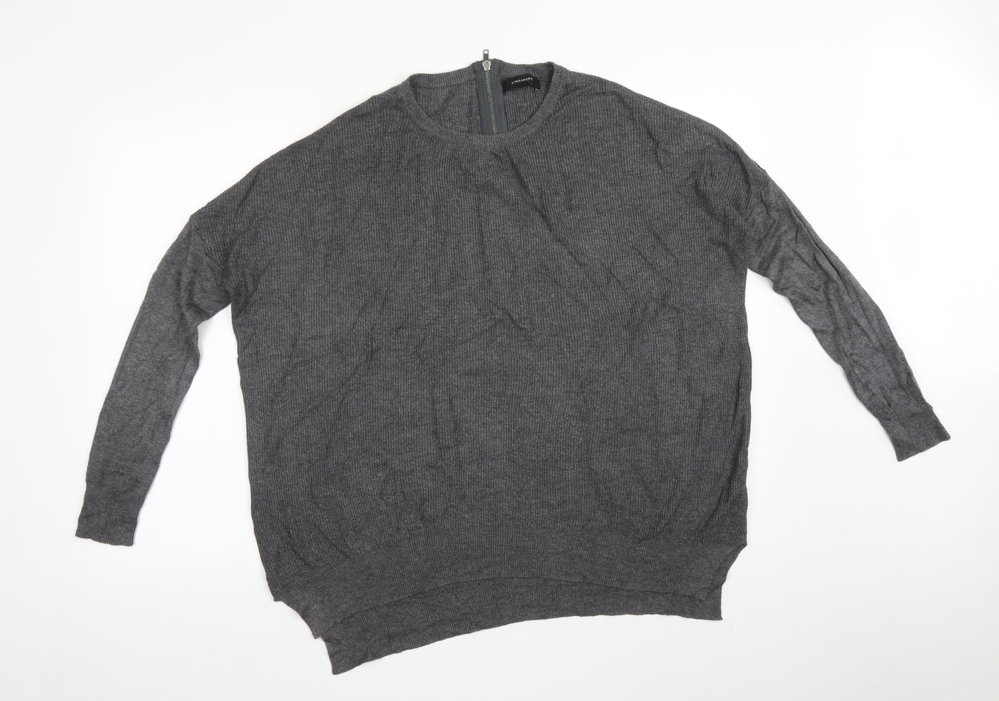 Primark Womens Grey   Basic T-Shirt Size M