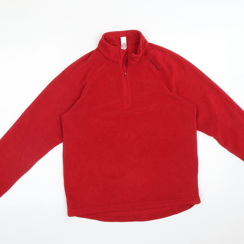 DECATHLON Womens Red   Pullover Jumper Size S