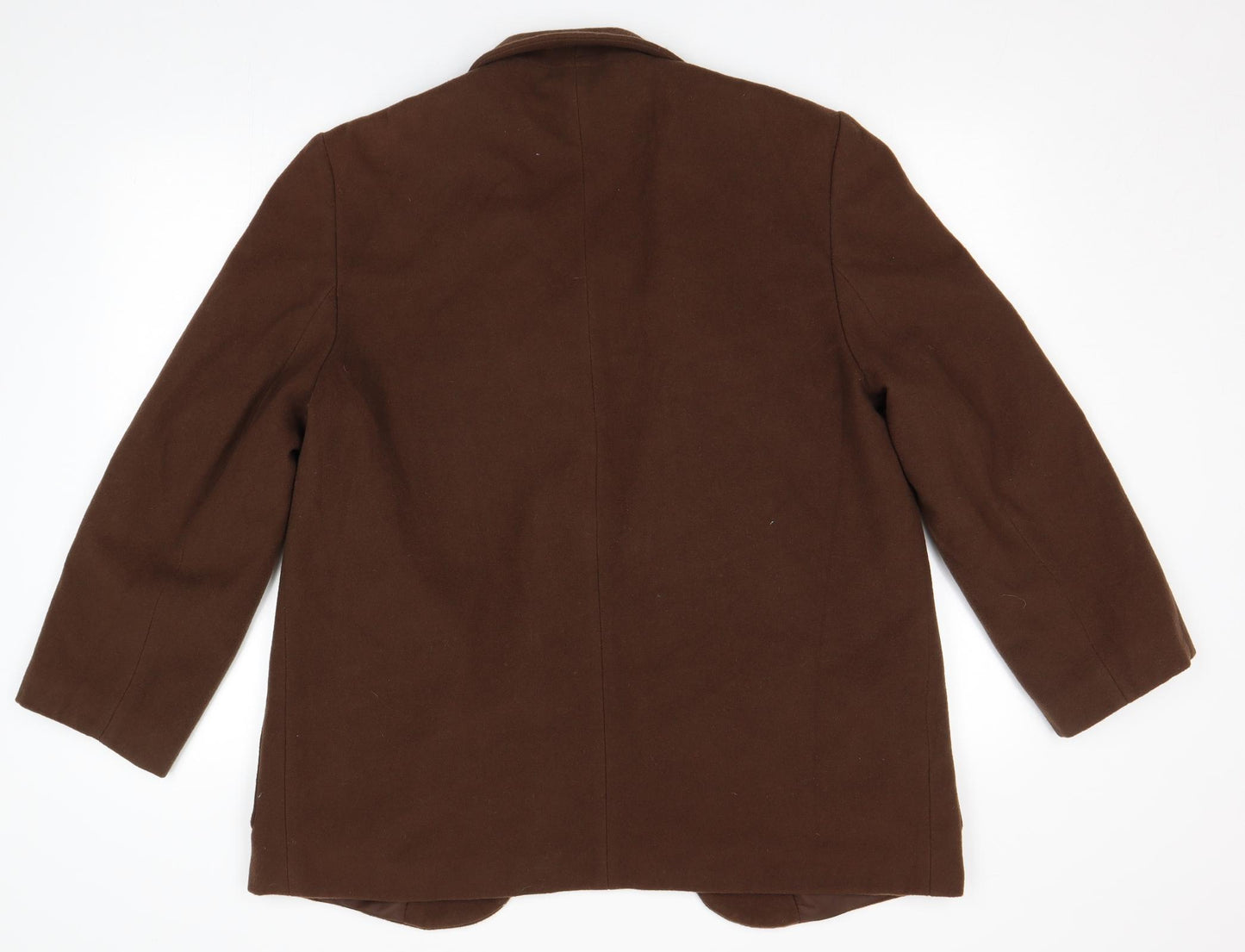 BHS Womens Brown   Overcoat Coat Size 14