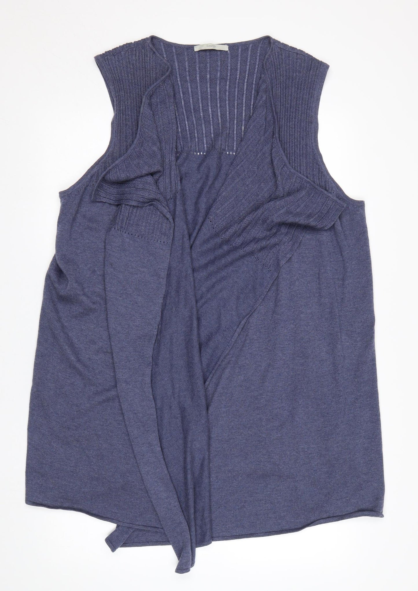 George Womens Blue   Cardigan Jumper Size 24