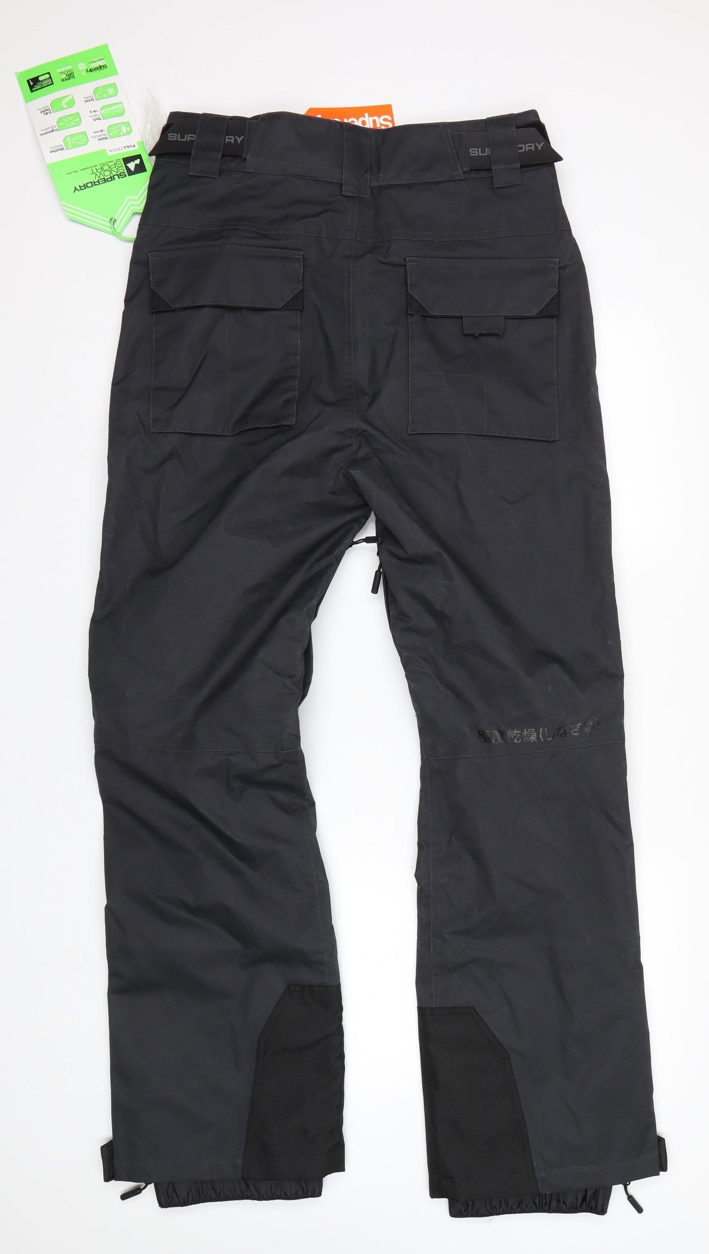 Superdry Mens Black   Snow Pants Trousers Size S L31 in