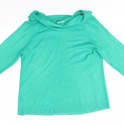 BHS Womens Green   Pullover Jumper Size 14