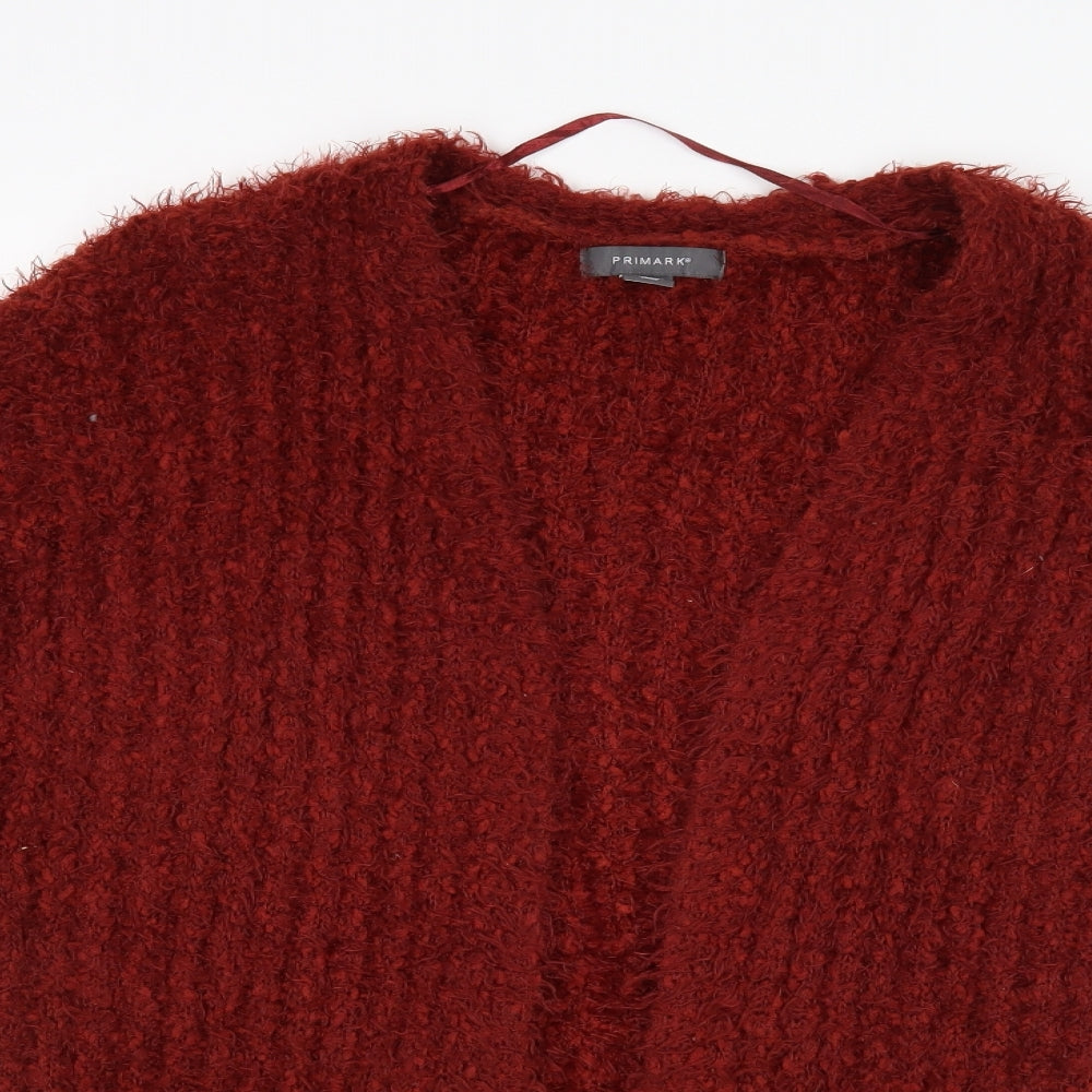 Primark Womens Orange   Cardigan Jumper Size S