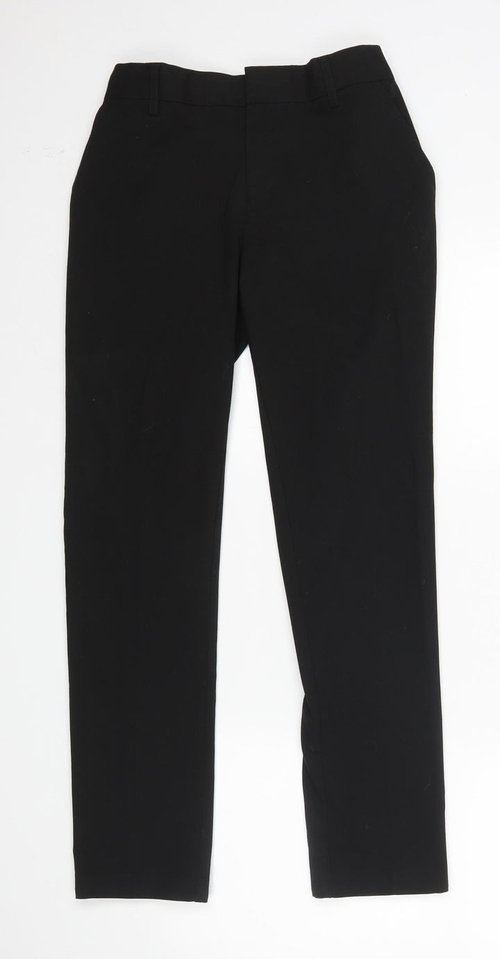 m&s Boys Black Dress Pants Trousers Size 13-14 Years