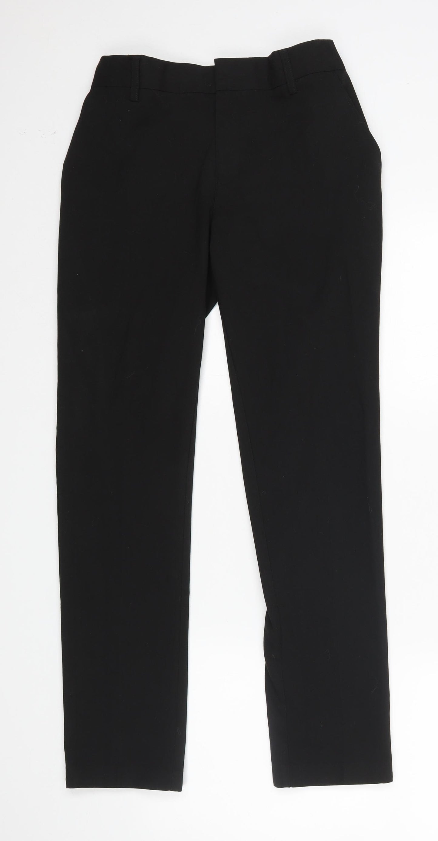 m&s Boys Black   Dress Pants Trousers Size 13-14 Years