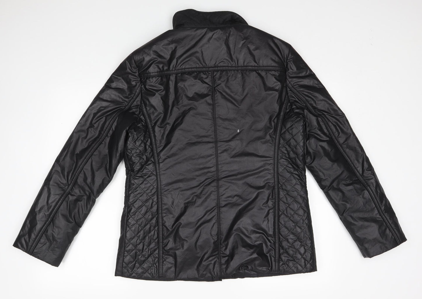 Gerry Weber Womens Black   Overcoat Coat Size 12