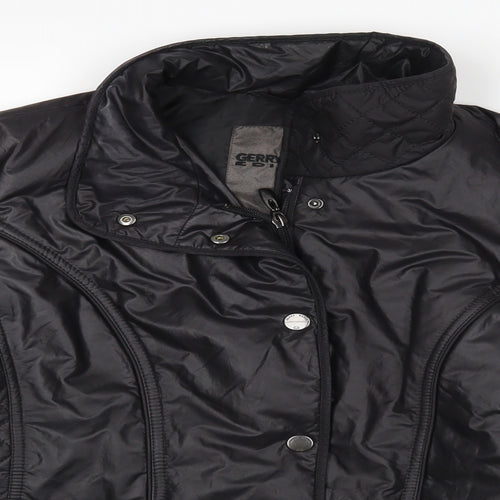 Gerry Weber Womens Black   Overcoat Coat Size 12