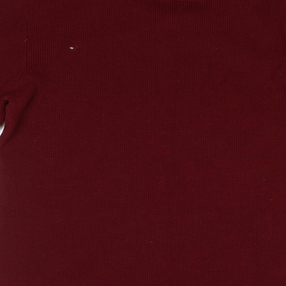 NEXT Mens Red   Pullover Jumper Size L