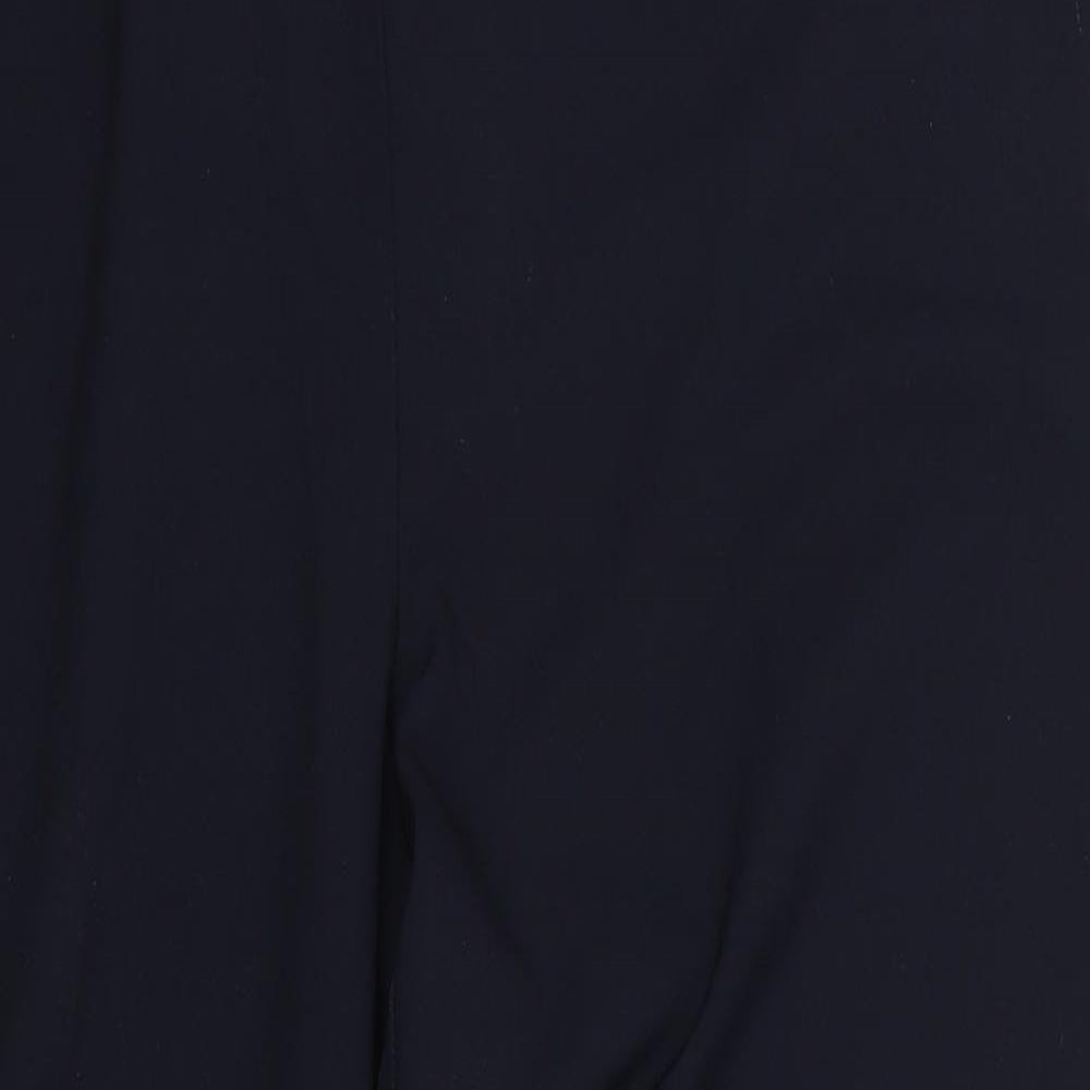 BM Womens Blue   Dress Pants Trousers Size 16 L27 in