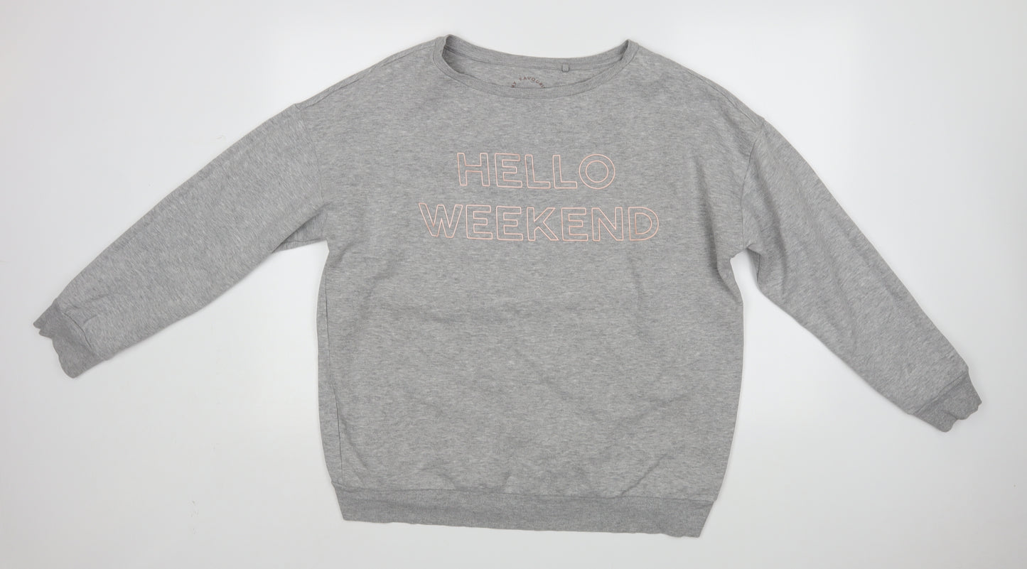 NEXT Womens Grey   Pullover Jumper Size L