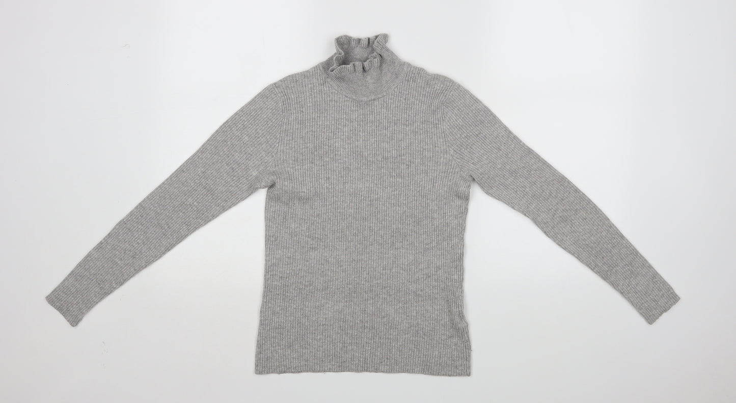 New Look Womens Grey   Pullover Jumper Size 12
