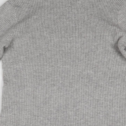 New Look Womens Grey   Pullover Jumper Size 12