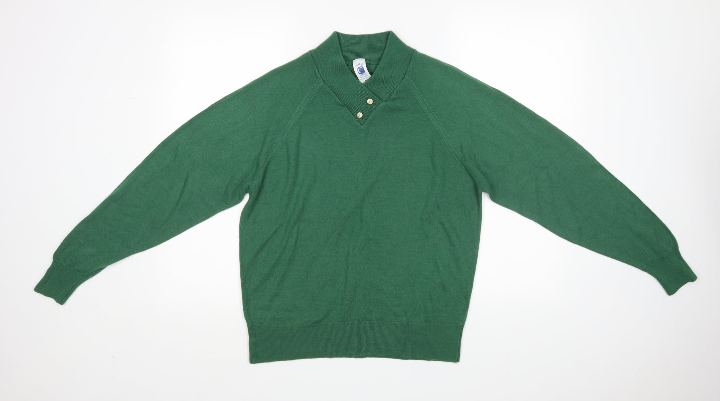 Littlewoods Womens Green   Pullover Jumper Size 16