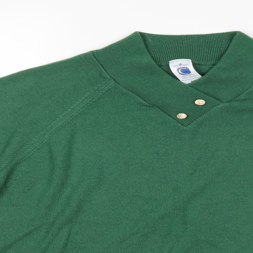 Littlewoods Womens Green   Pullover Jumper Size 16