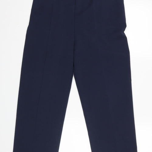 Preworn Womens Blue   Dress Pants Trousers Size 18 L25 in