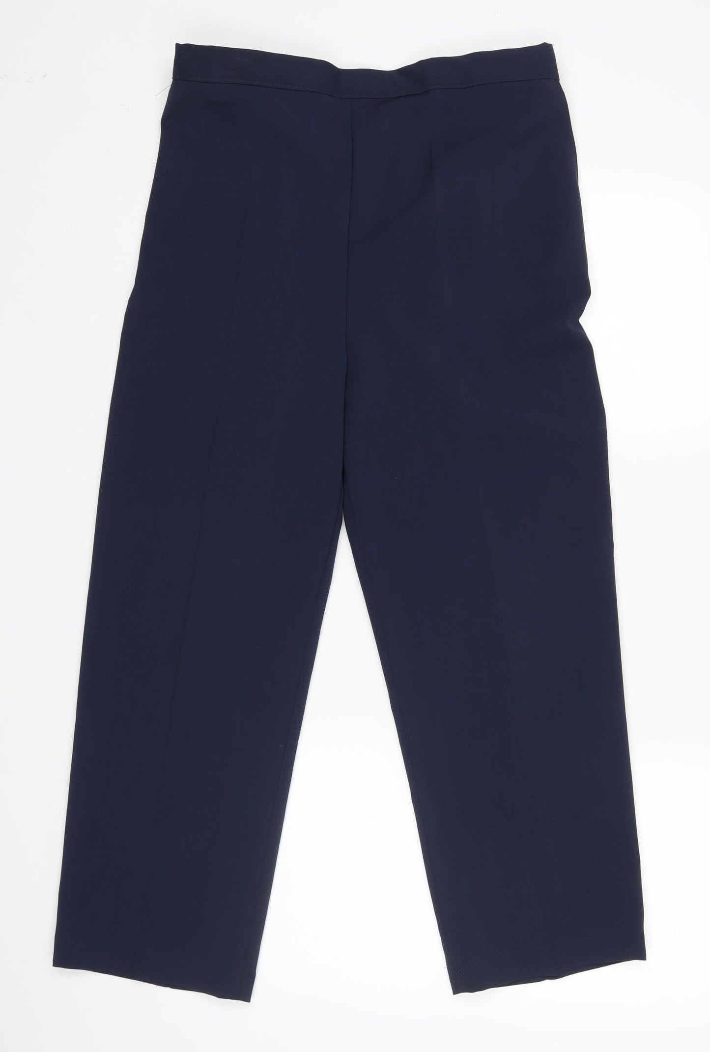 Preworn Womens Blue   Dress Pants Trousers Size 18 L25 in