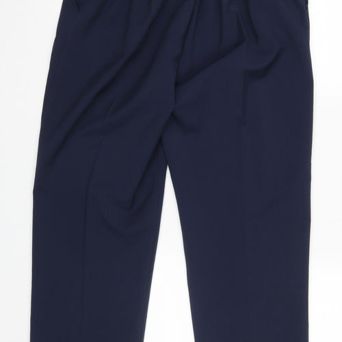 Preworn Womens Blue   Dress Pants Trousers Size 18 L25 in