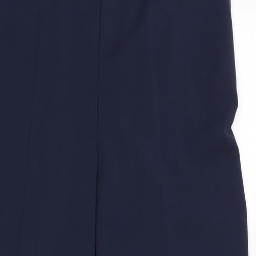 Preworn Womens Blue   Dress Pants Trousers Size 18 L25 in