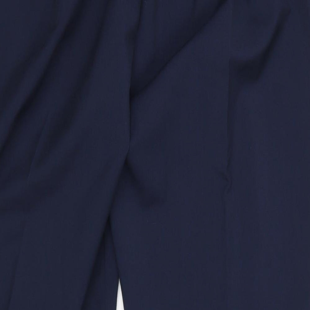 Preworn Womens Blue   Dress Pants Trousers Size 18 L25 in