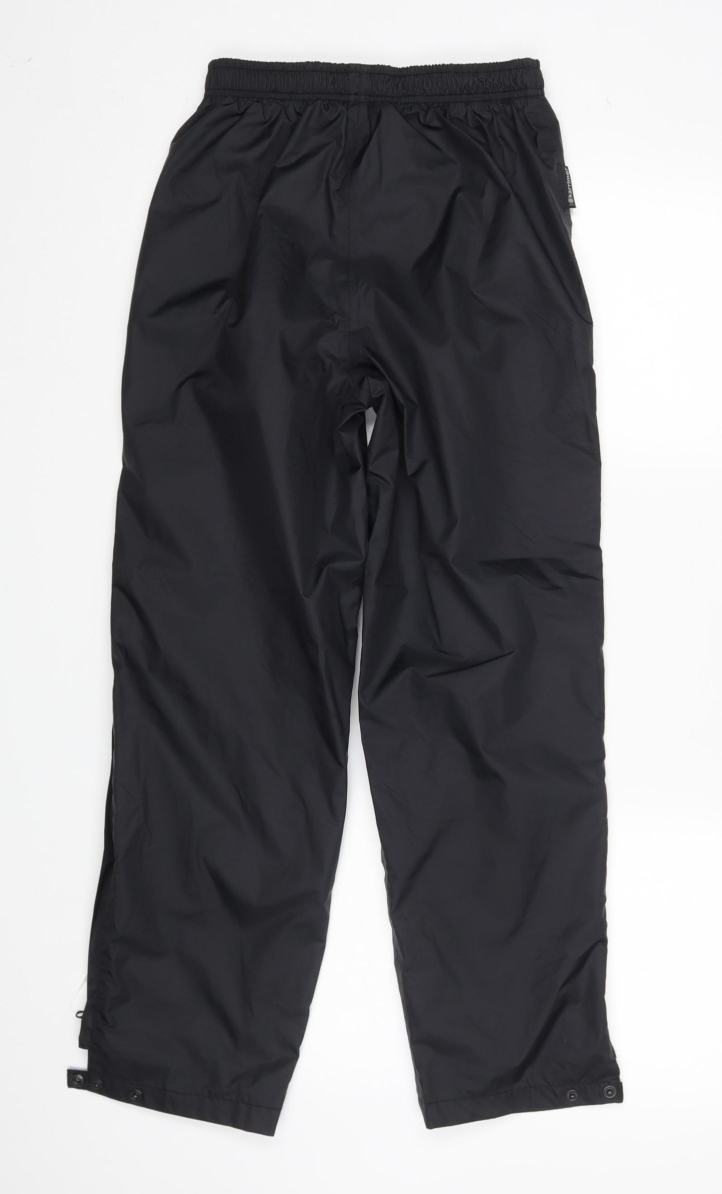Karrimor Boys Black   Rain Trousers Trousers Size 11-12 Years