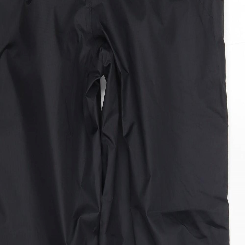 Karrimor Boys Black   Rain Trousers Trousers Size 11-12 Years