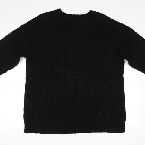 New Look Womens Black   Pullover Jumper Size M