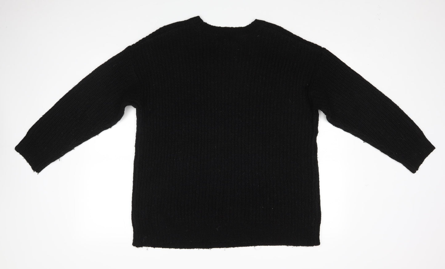 New Look Womens Black   Pullover Jumper Size M