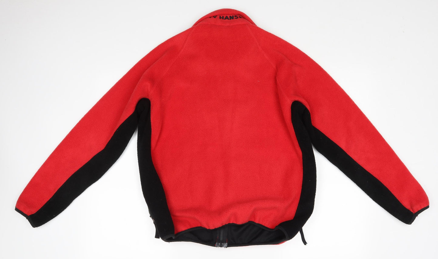 Helly Hansen Mens Red   Full Zip Jumper Size XS