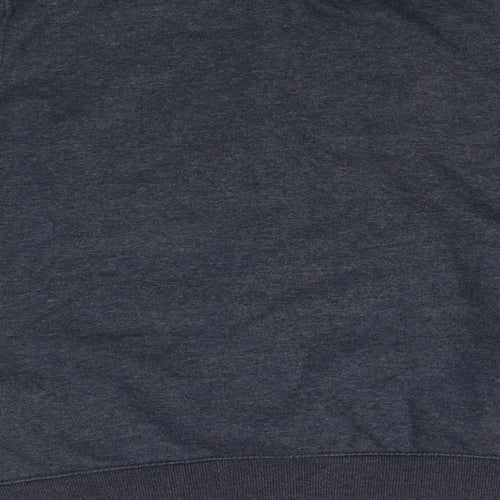 Matalan Mens Blue   Full Zip Sweatshirt Size L