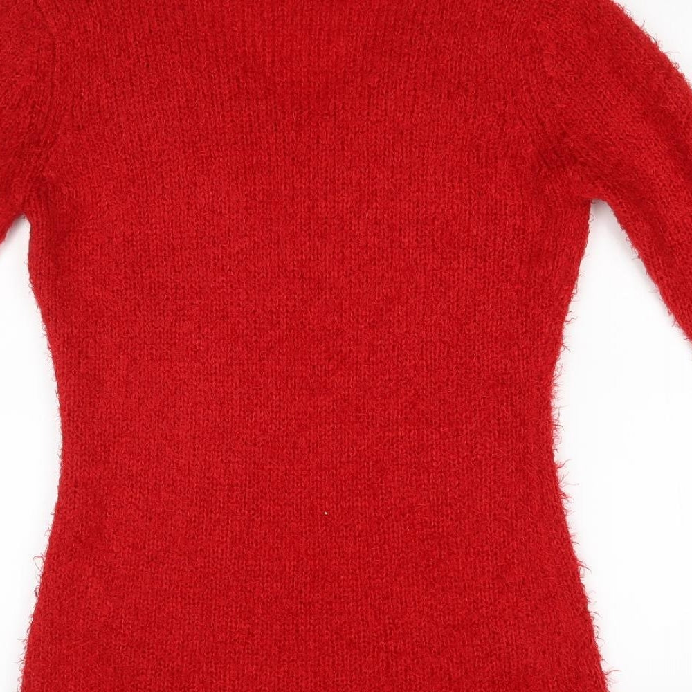 Brave Soul Womens Red   Jumper Dress  Size 12