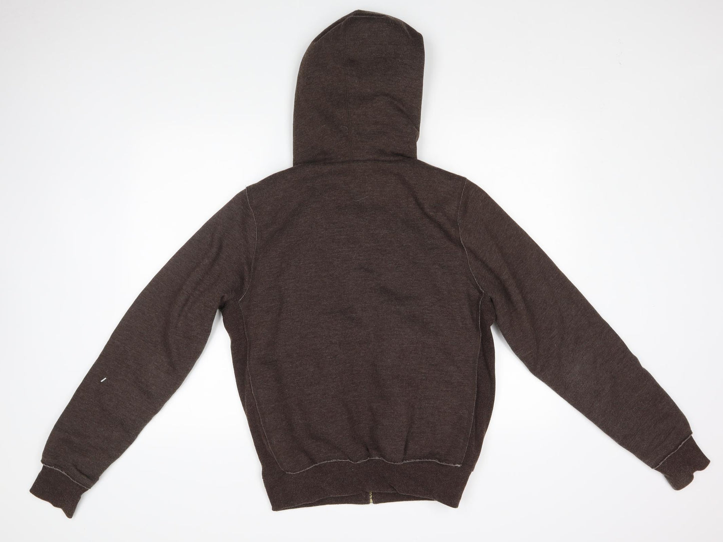 YELLOW RAT BASTARD Womens Brown   Full Zip Hoodie Size XL