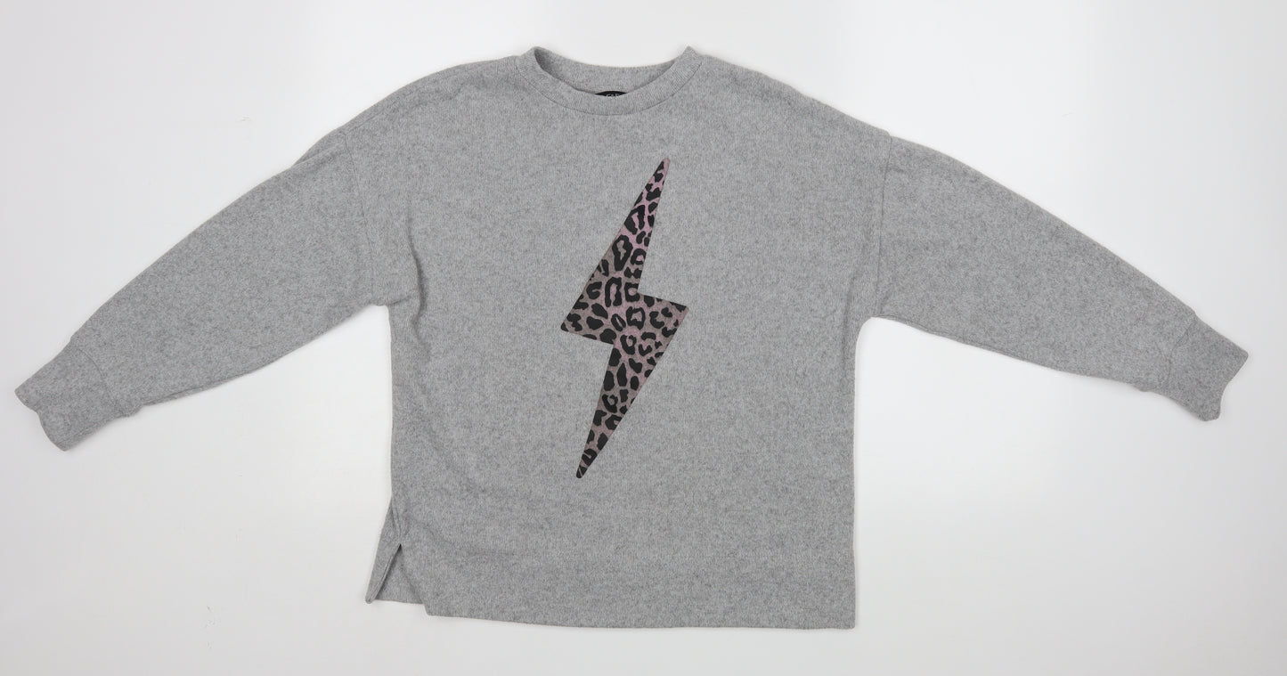 F&F Womens Grey   Pullover Jumper Size 10