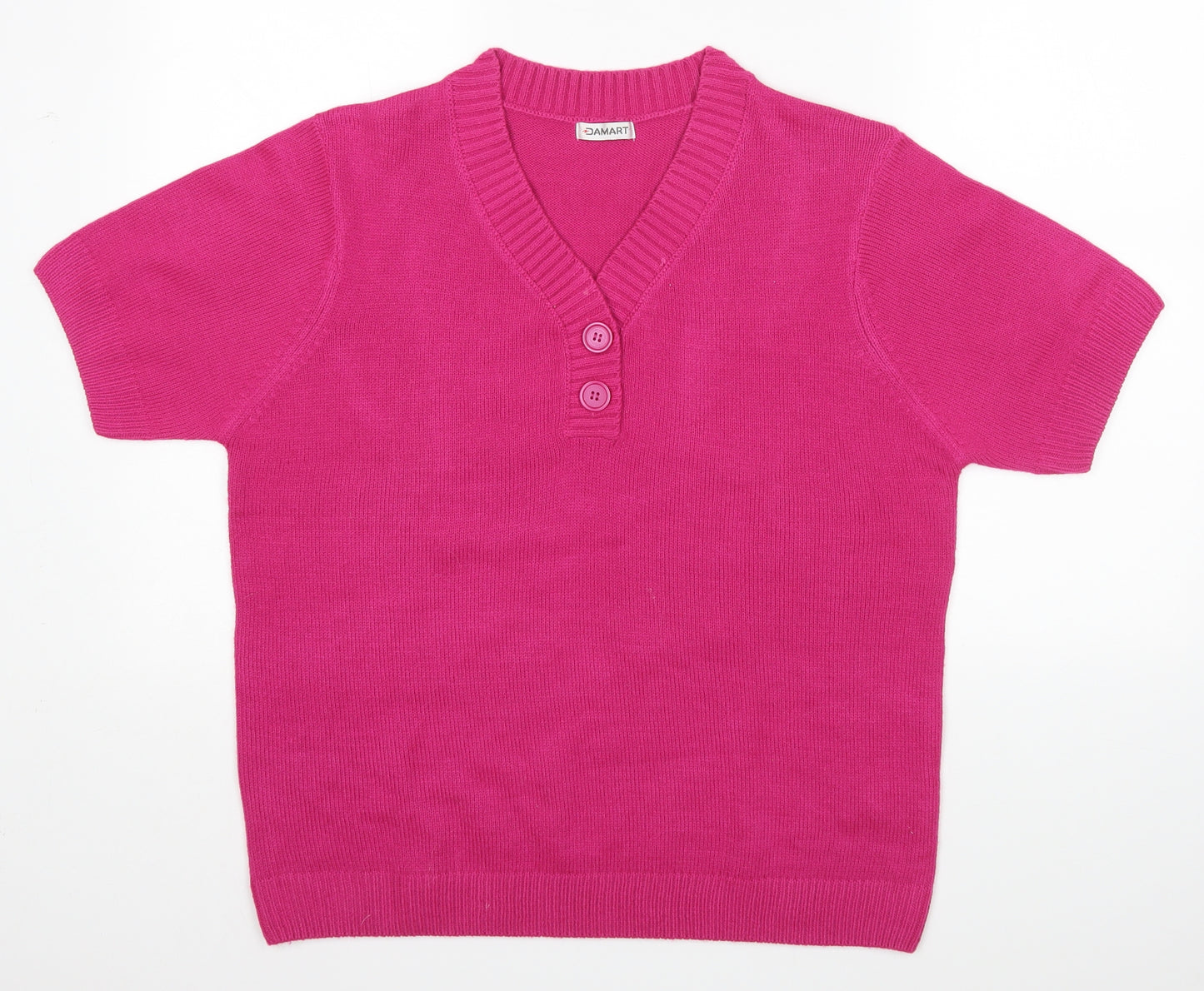 Damart Womens Pink   Pullover Jumper Size 18