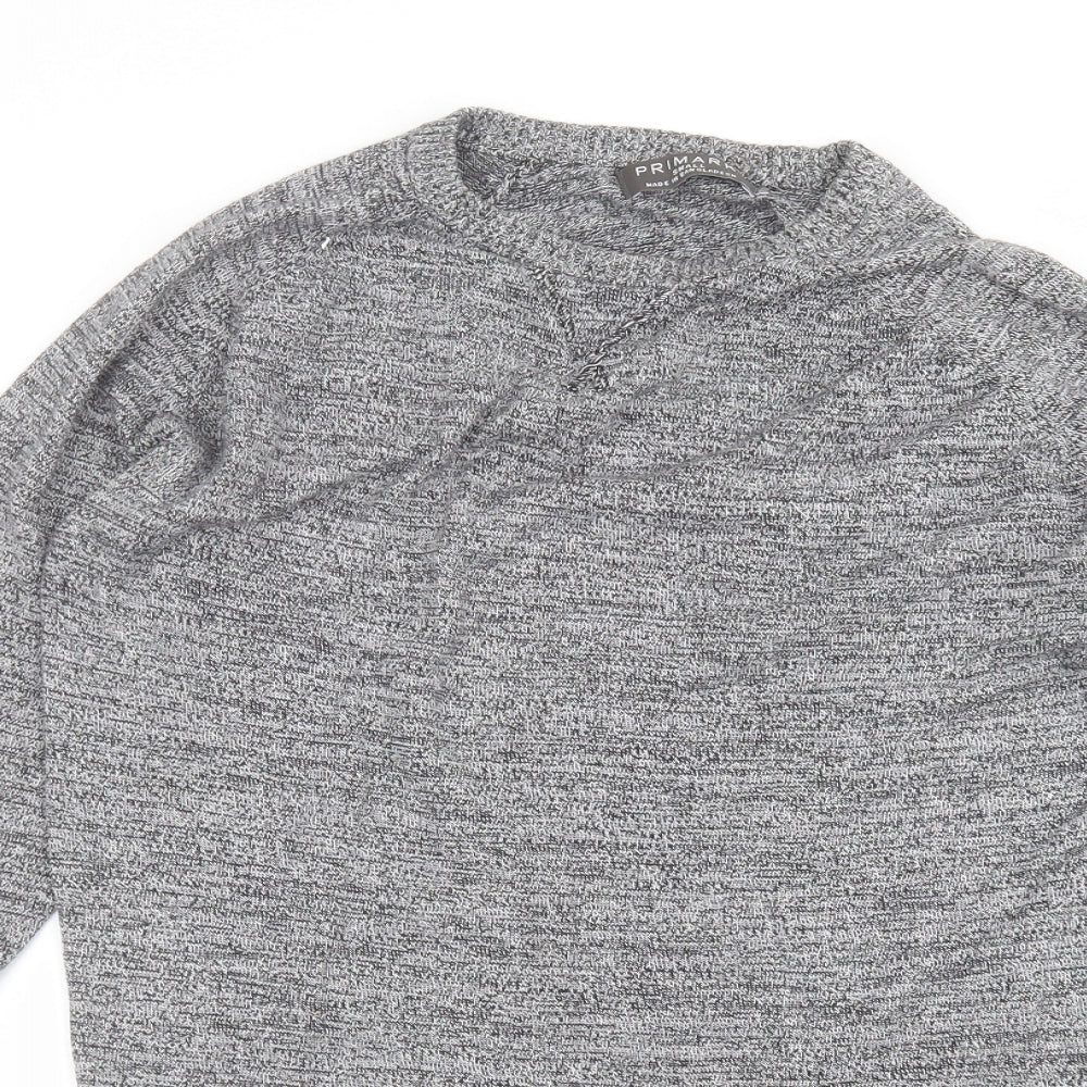 Primark Mens Grey    T-Shirt Size S