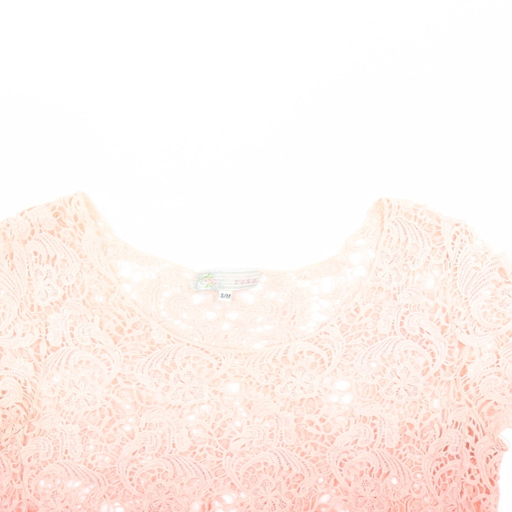 Cameo Womens Pink   Basic T-Shirt Size M