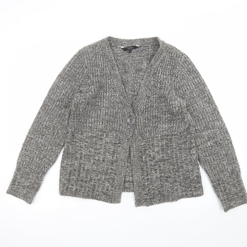 Debinhams Womens Grey   Jacket Coatigan Size 12