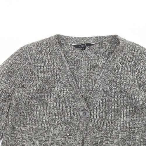 Debinhams Womens Grey   Jacket Coatigan Size 12