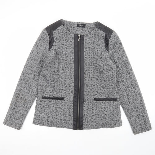 Klass Womens Grey   Jacket  Size 12