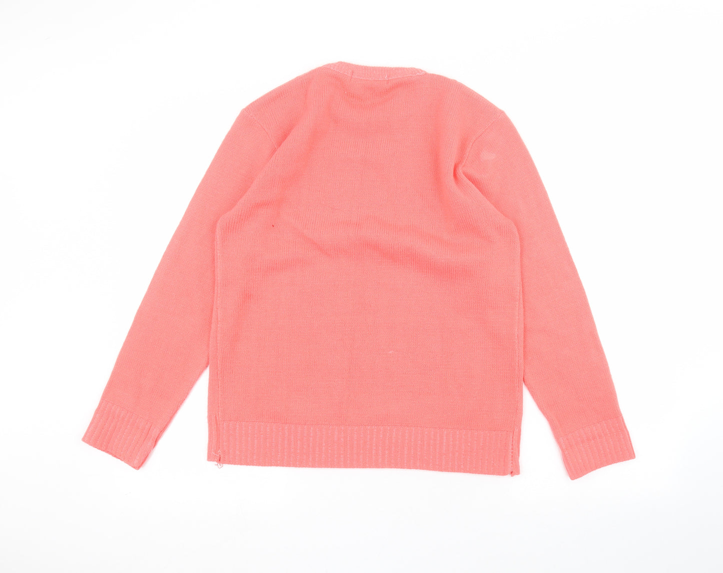 pure&natural Womens Pink   Pullover Jumper Size M