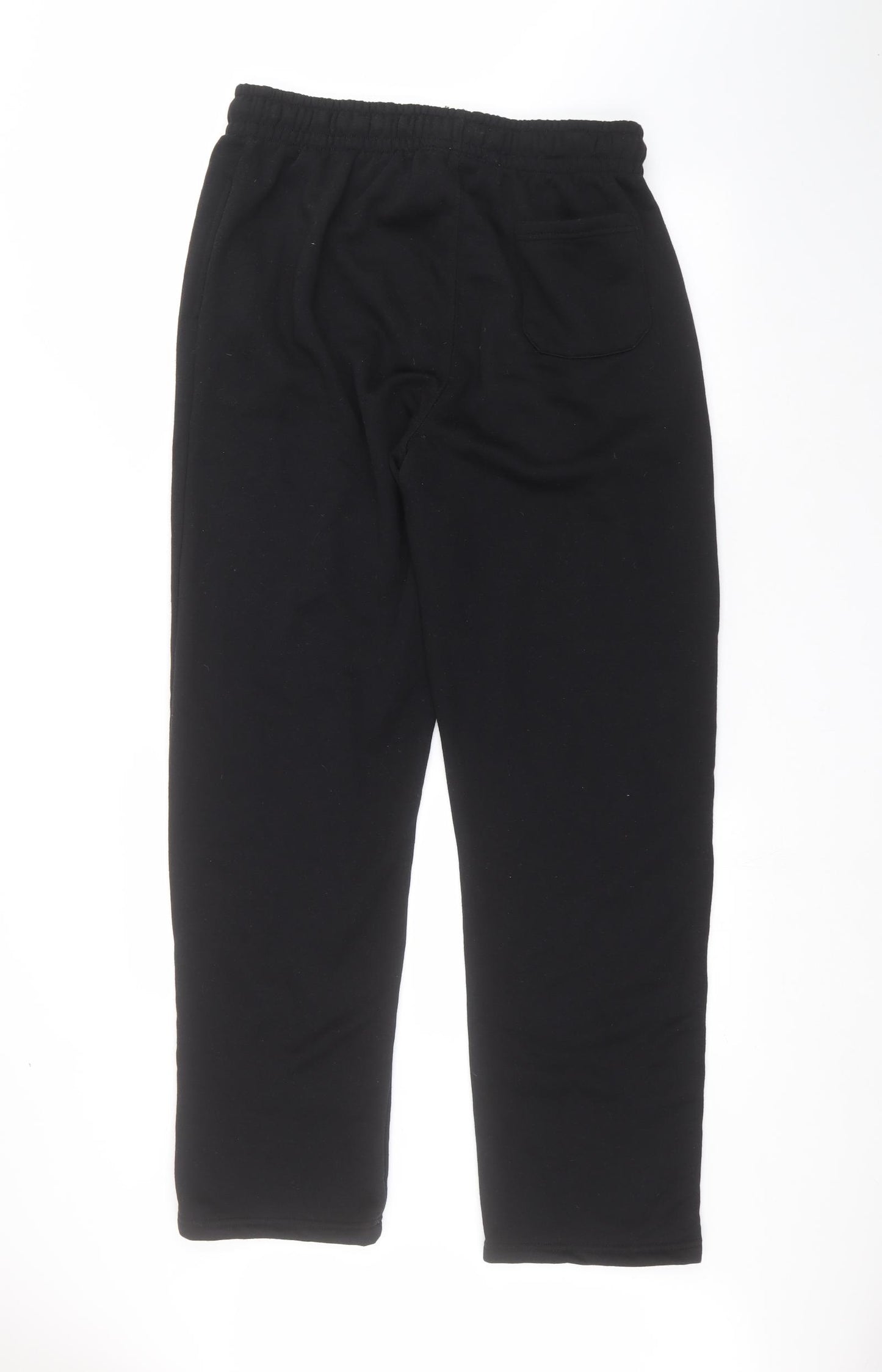 CEDAR Mens Black   Sweatpants Trousers Size L L30 in