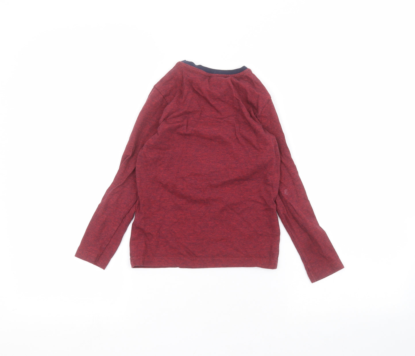 Marks and Spencer Boys Red   Basic T-Shirt Size 5-6 Years