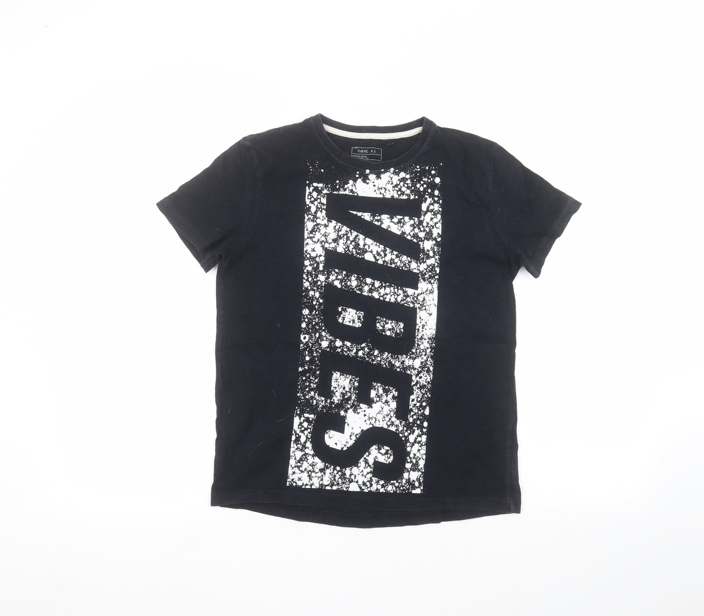 NEXT Boys Black   Basic T-Shirt Size 10 Years
