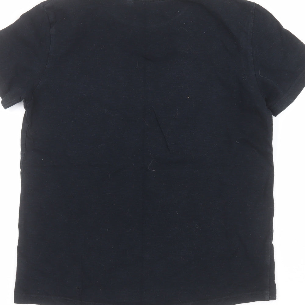 NEXT Boys Black   Basic T-Shirt Size 10 Years