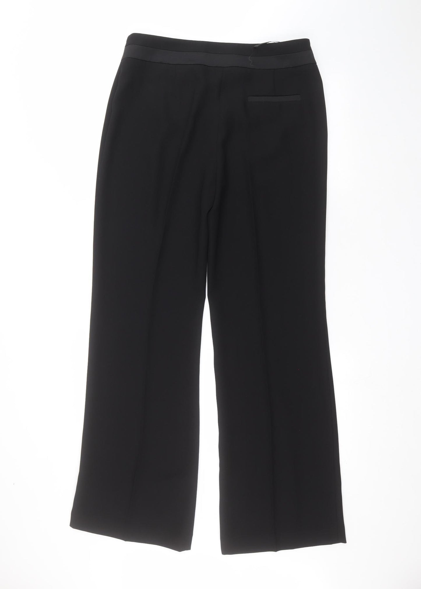 Laura Ashley Womens Black   Trousers  Size 10 L29 in