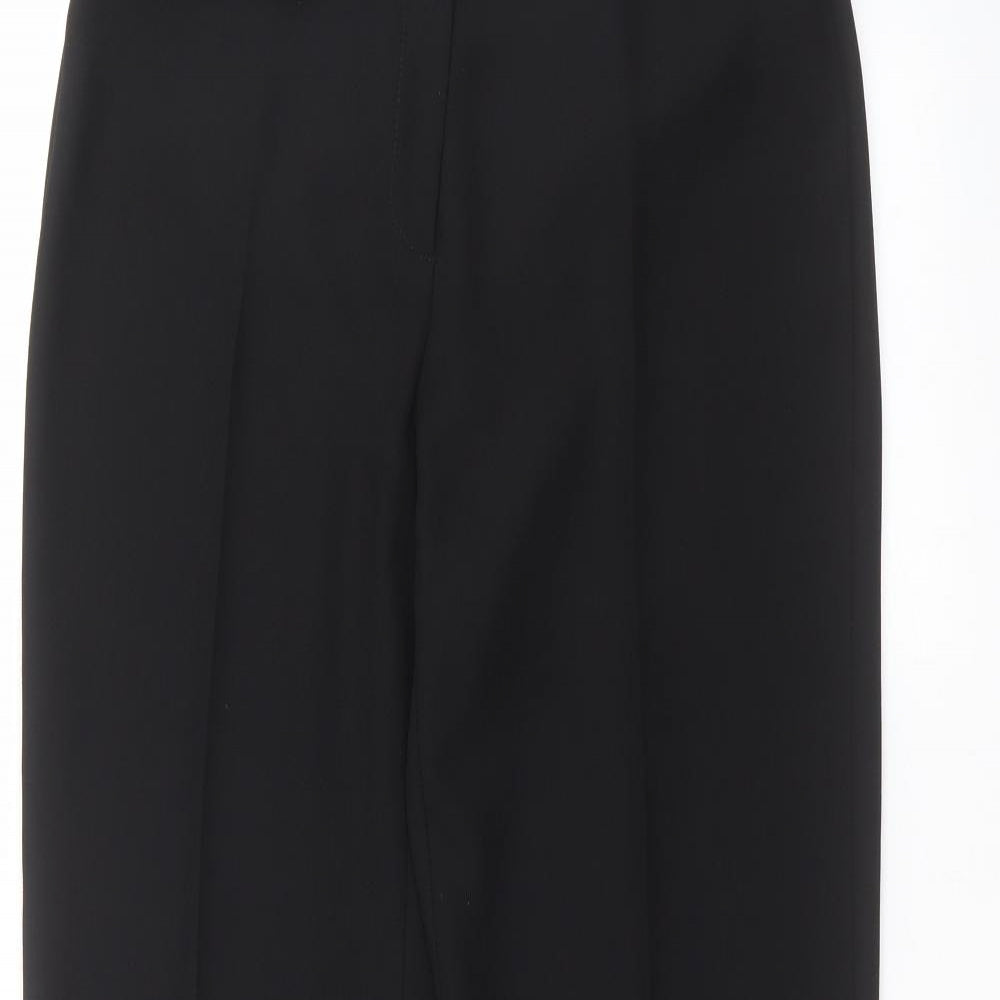 Laura Ashley Womens Black   Trousers  Size 10 L29 in