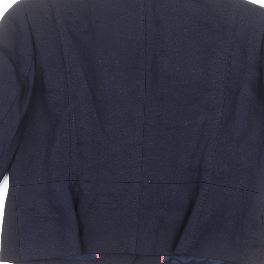 Country Club Womens Blue   Jacket  Size 12