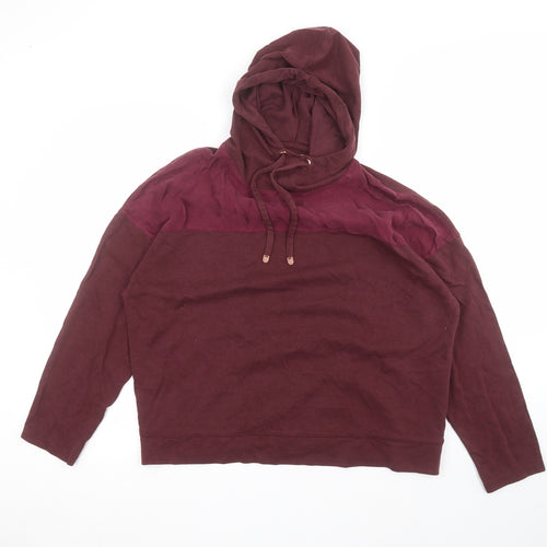 NEXT Womens Red   Pullover Hoodie Size L
