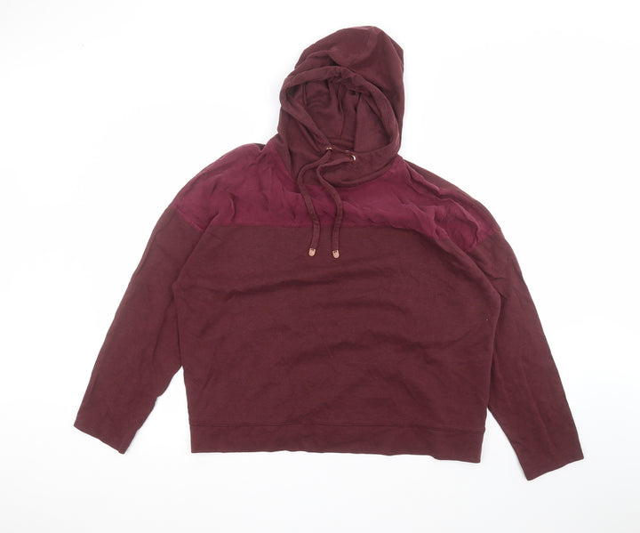 NEXT Womens Red Pullover Hoodie Size L